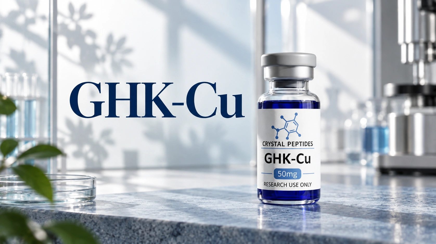 GHK-Cu: kopparpeptid i forskning om åldrande