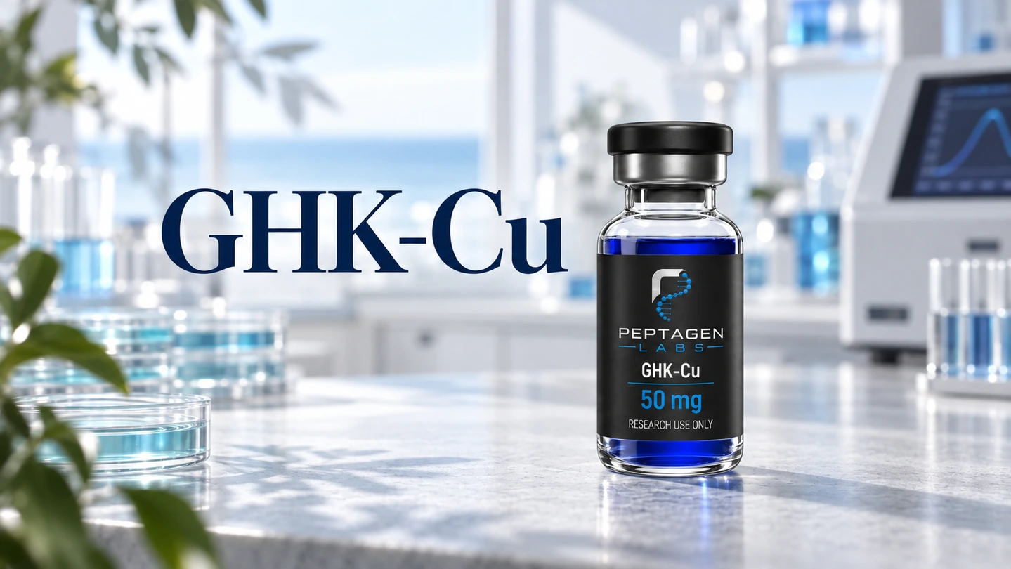 GHK-Cu: kopparpeptid i forskning om åldrande